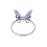 Radiosa Butterfly Ring in Sapphires and Gold
