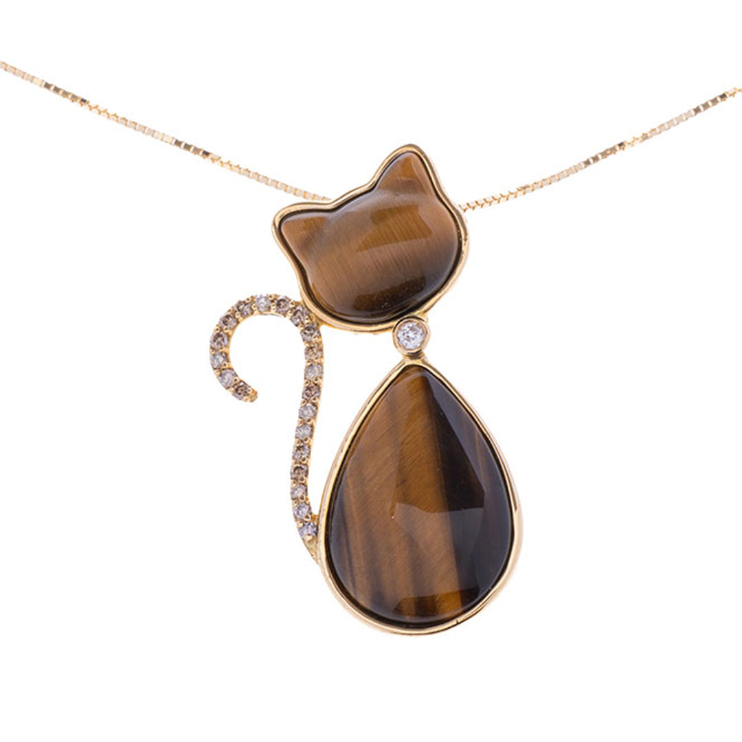 AL123-ciondolo-Lisa-oro-fronte