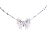 Ciondolo Creativa con farfalla bianca in argento