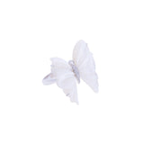 Anello Decisa a forma di farfalla bianca in oro