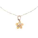 Ciondolo Ginestra madreperla gialla e oro