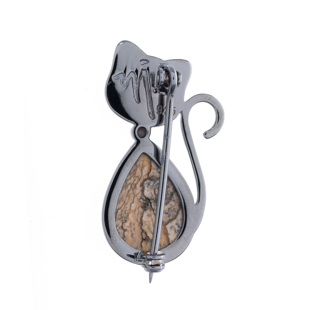 AM604-spilla-Ughina-argento-retro