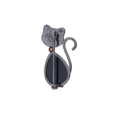 Spilla gatto nero Wendy