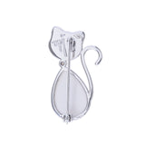 Spilla gatto bianco Matisse