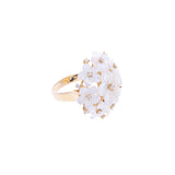 Anello Bouquet con gelsomino in madreperla e oro