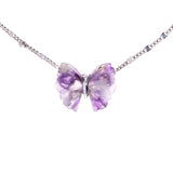 Ciondolo farfalla Creativa in ametista e argento