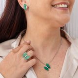 Completo-Creativa-ARGENTO-e-agata-verde