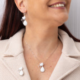 Spilla gatto bianco Matisse