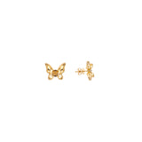 Radiosa Butterfly Earrings in Yellow Sapphires and Gold